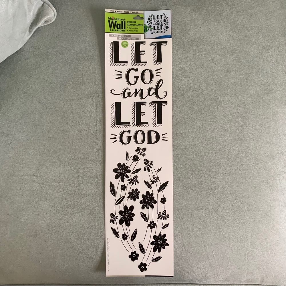 Wall Decal- Let God!🙏🏾 - Picture 2 of 3